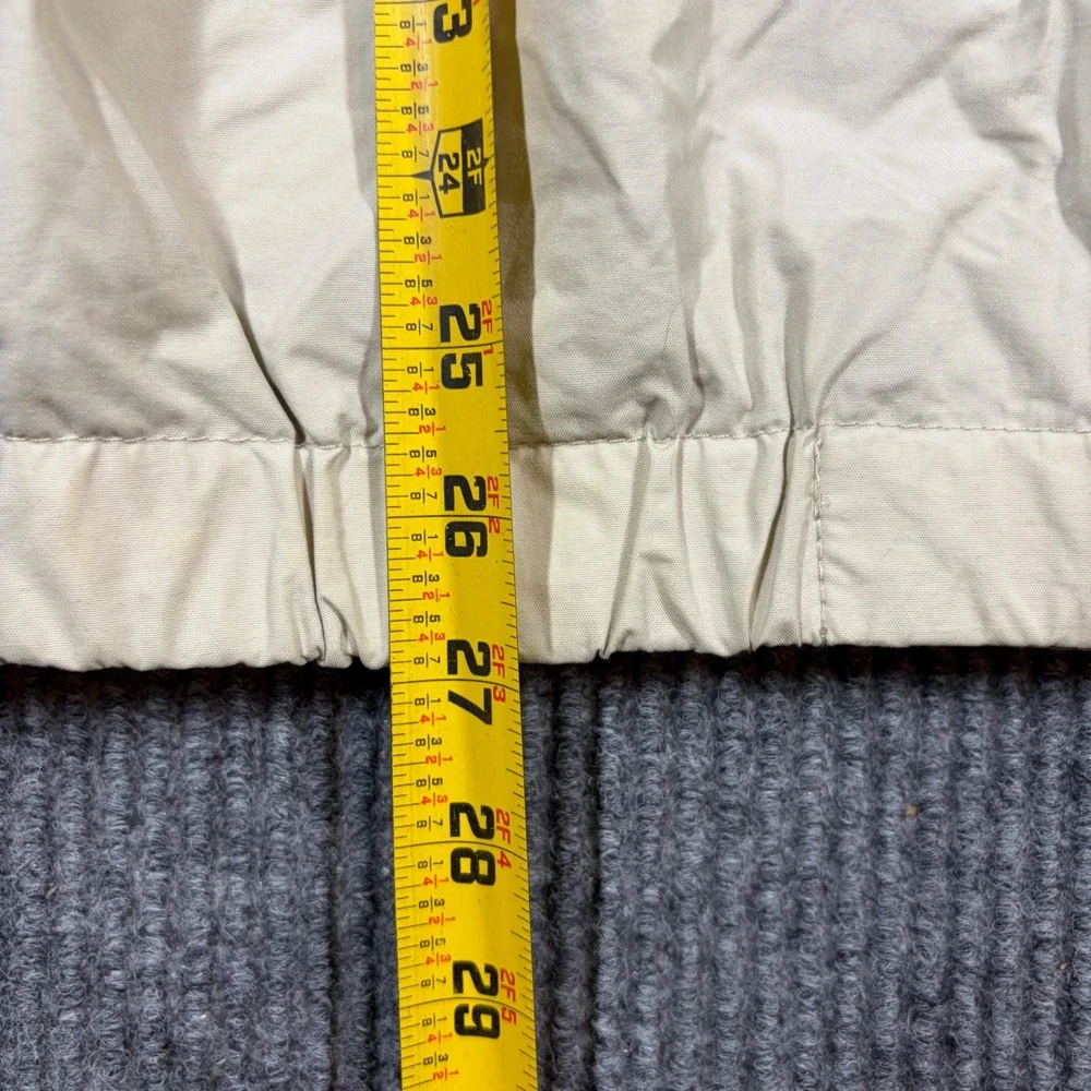 Columbia Jacket Men's L XCO Full Zip‎ Windbreaker Beige Hiking Outdoor